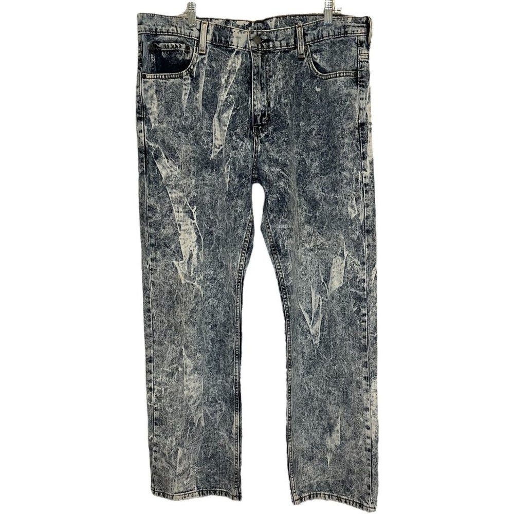Levi’s 569 Mens Loose Fit Straight Leg Stone Washed Jeans W 36 L 32